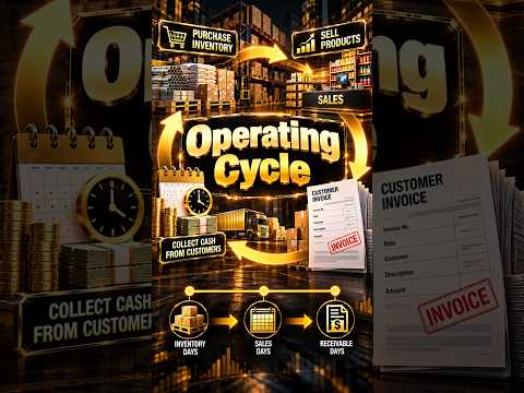 ⏳ Stock కొన్న దగ్గర నుంచి డబ్బు వచ్చే వరకు ఎంత సమయం? | Operating Cycle | EQ | M3 V11 #shorts